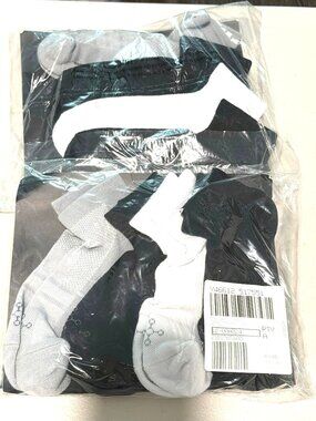 8 pairs of Tommie Copper Compression Ankle Socks Anti Odor New Medium